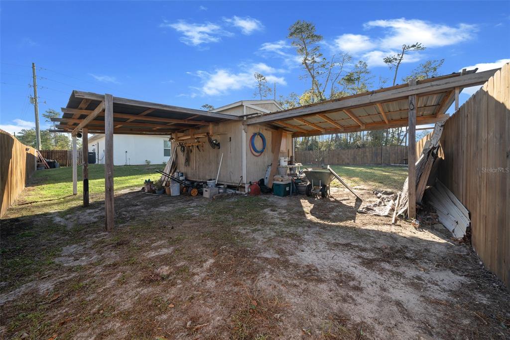 5198 Southwest 164th Street Road Ocala, FL 34473 - Photo 44 of 56 Shed area