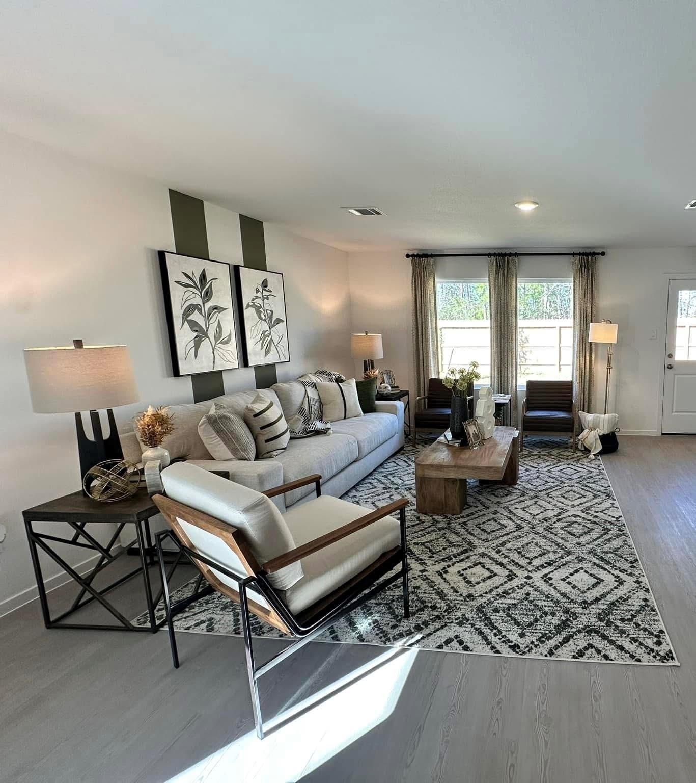 2115 Mosaic Vly Court Angleton, TX 77515 - Photo 15 of 16 a living room with furniture and a rug