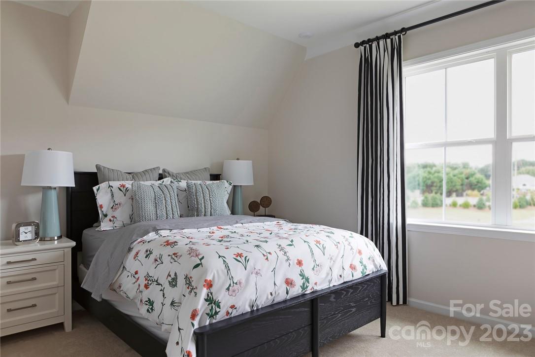 216 Brooks Springs Drive Fort Mill, SC 29708 - Photo 20 of 24 a bedroom with a bed lamp and window