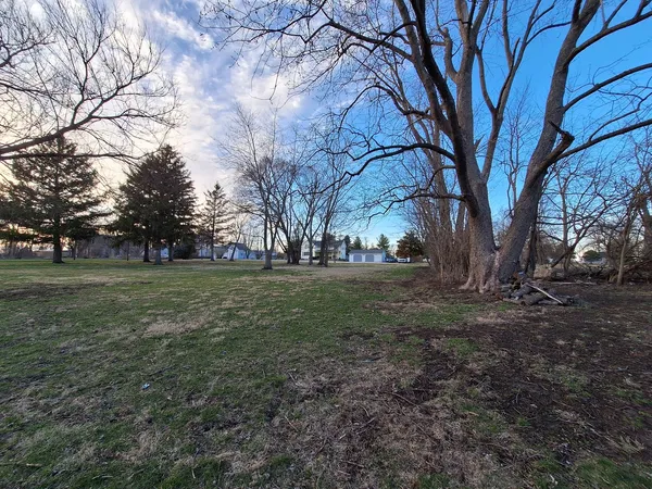 a view of outdoor space with green field