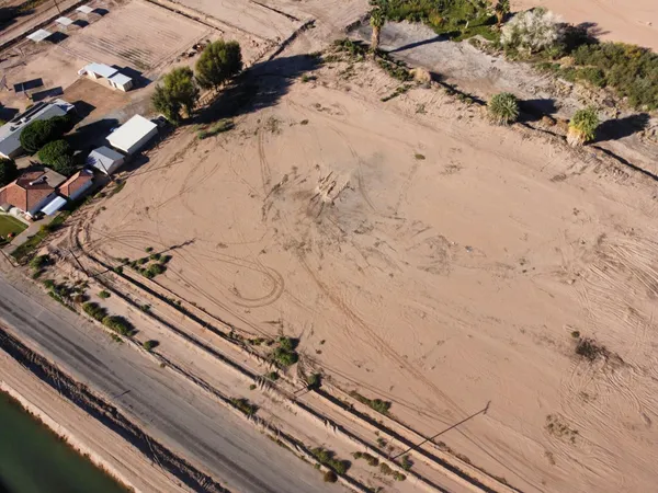 an aerial view of a