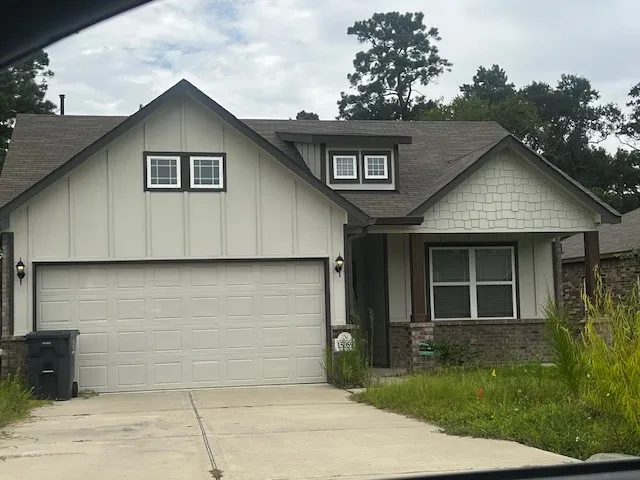 a house with a outdoor space