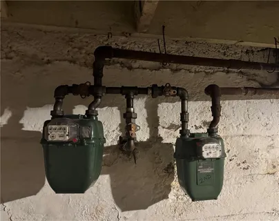 a view of a storage room