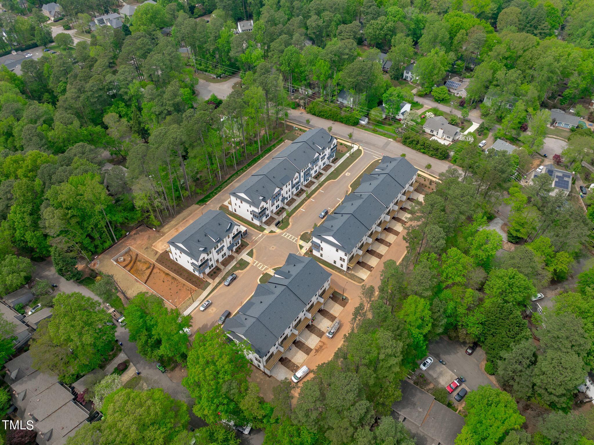 6402 Tanner Oak Lane Raleigh, NC 27613 - Photo 38 of 50 an aerial view of a house