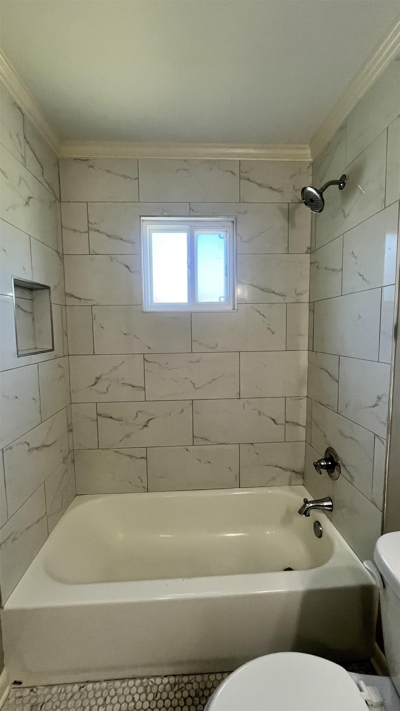 121 West Street Collierville, TN 38017 - Photo 9 of 16 a bathroom with a bathtub and a shower