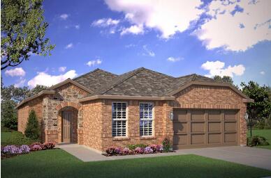 2902 134th Street Lubbock, TX 79423 - Photo 30 of 30 front view of a house with a garden