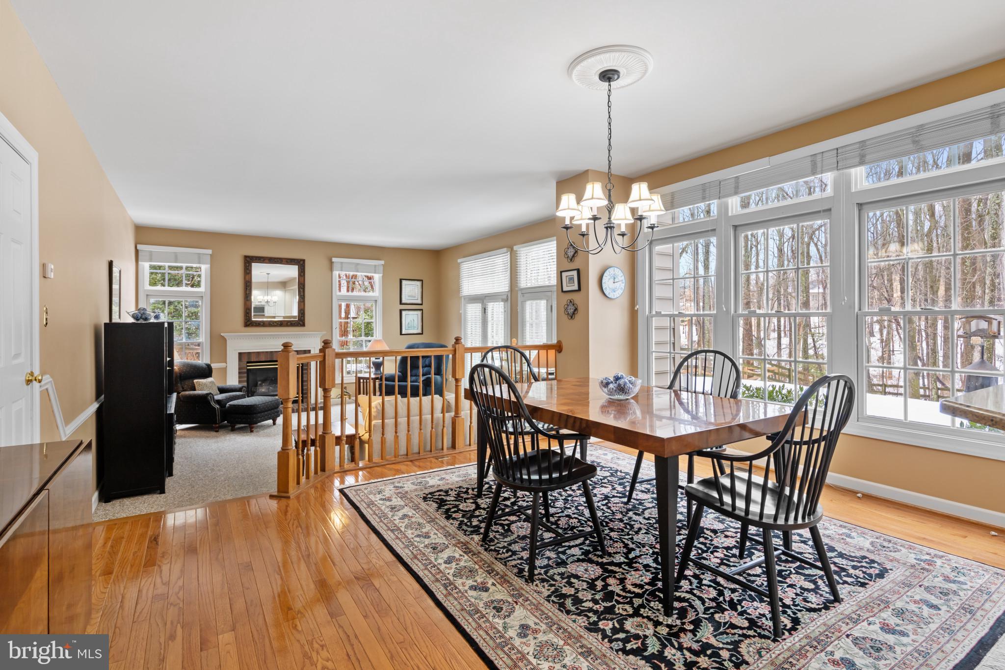 91 Colony Crossing Edgewater, MD 21037 - Photo 10 of 38 a view of a dining room with furniture window and wooden floor