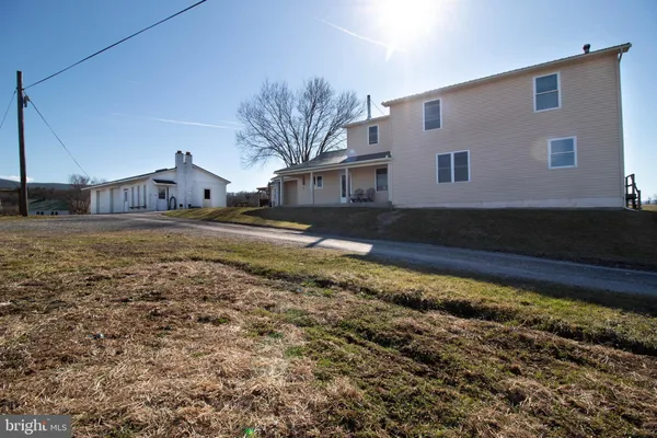 a view of room with furniture