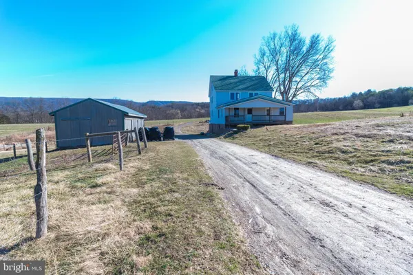 a view of a lake with a mountain view