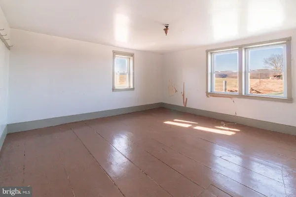 a view of a lake with a mountain