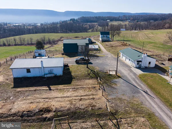 a view of a lake with a mountain