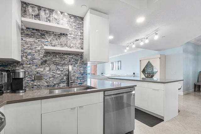 a very nice looking room with a large window