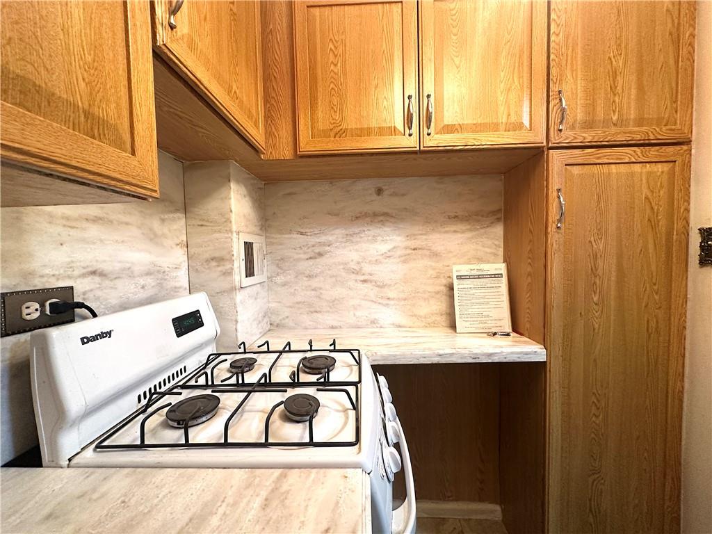 3060 Ocean Avenue, Unit 2C Brooklyn, NY 11235 - Photo 13 of 20 a view of a kitchen with a sink and a window