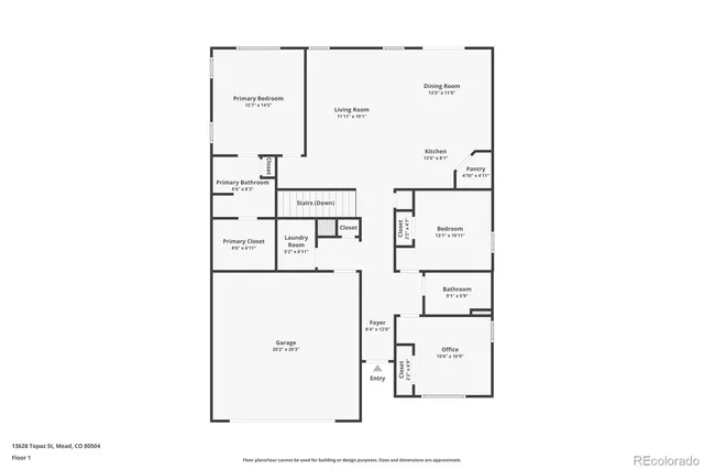 $569,000 | 13628 Topaz Street, Longmont, CO 80504