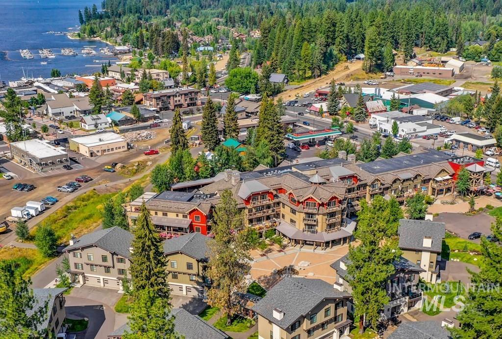 616 North 3rd Street, Unit 304 McCall, ID 83638 - Photo 37 of 38 Drone / aerial view of a nearby body of water