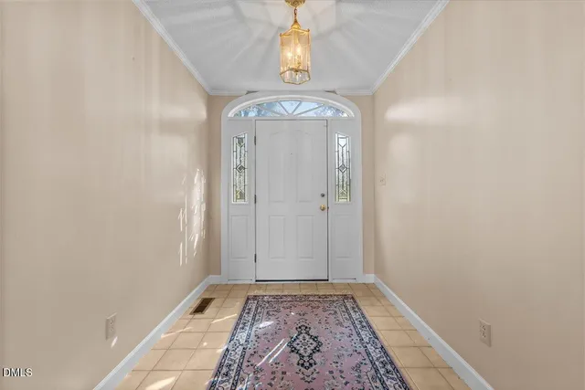 a spacious bathroom with a double vanity sink and a mirror