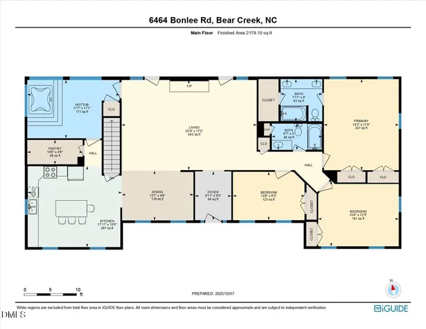 $1,250,000 | 6464 Bonlee Road, Bear Creek, NC 27207