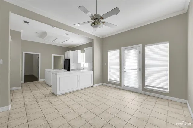 a view of a bathroom with a bathtub and shower