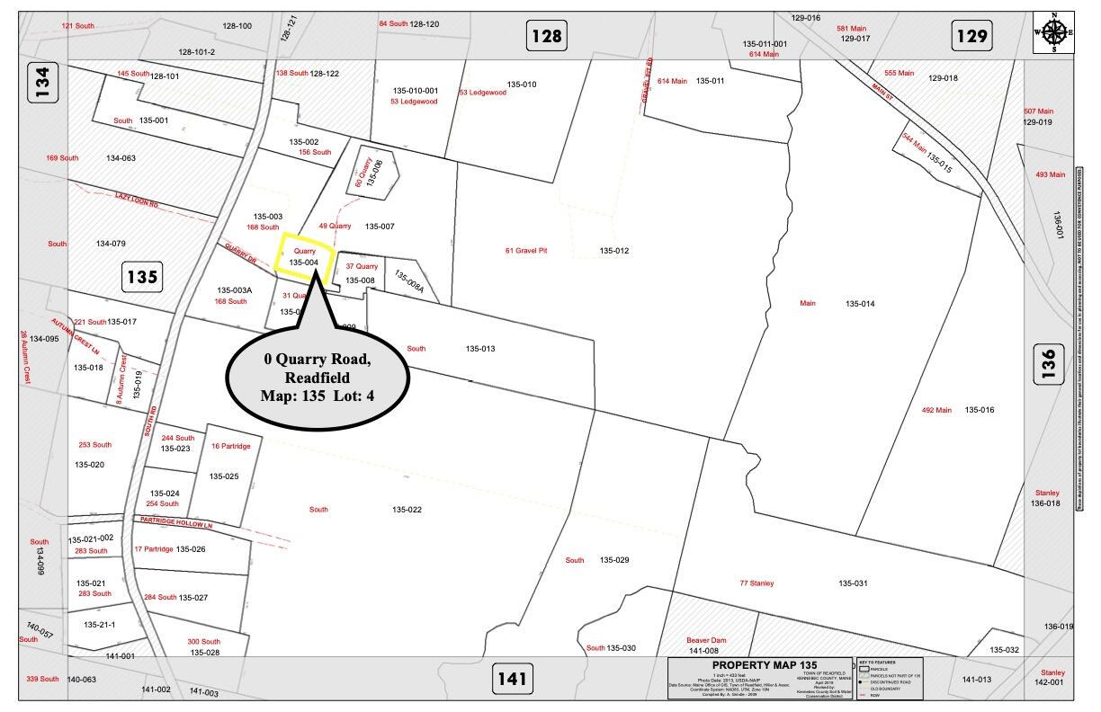 Lot 4 Quarry Drive Readfield, ME 04355 - Photo 2 of 6 Tax Map copy