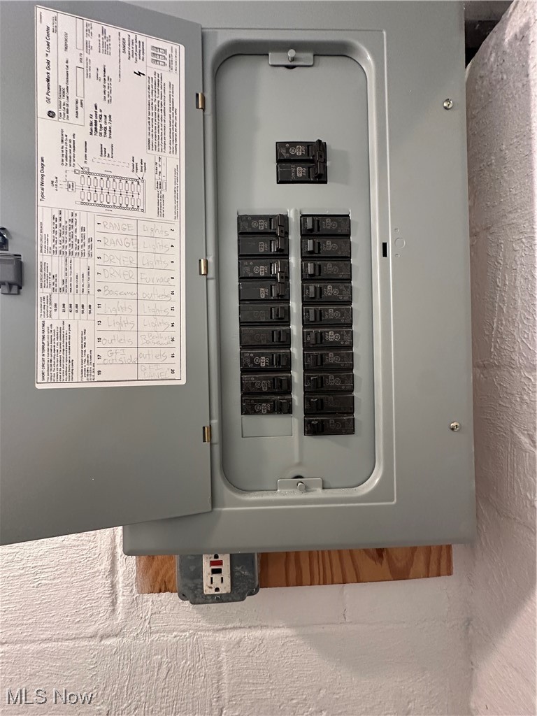 18230 Libby Road Maple Heights, OH 44137 - Photo 37 of 39 Utilities with electric panel