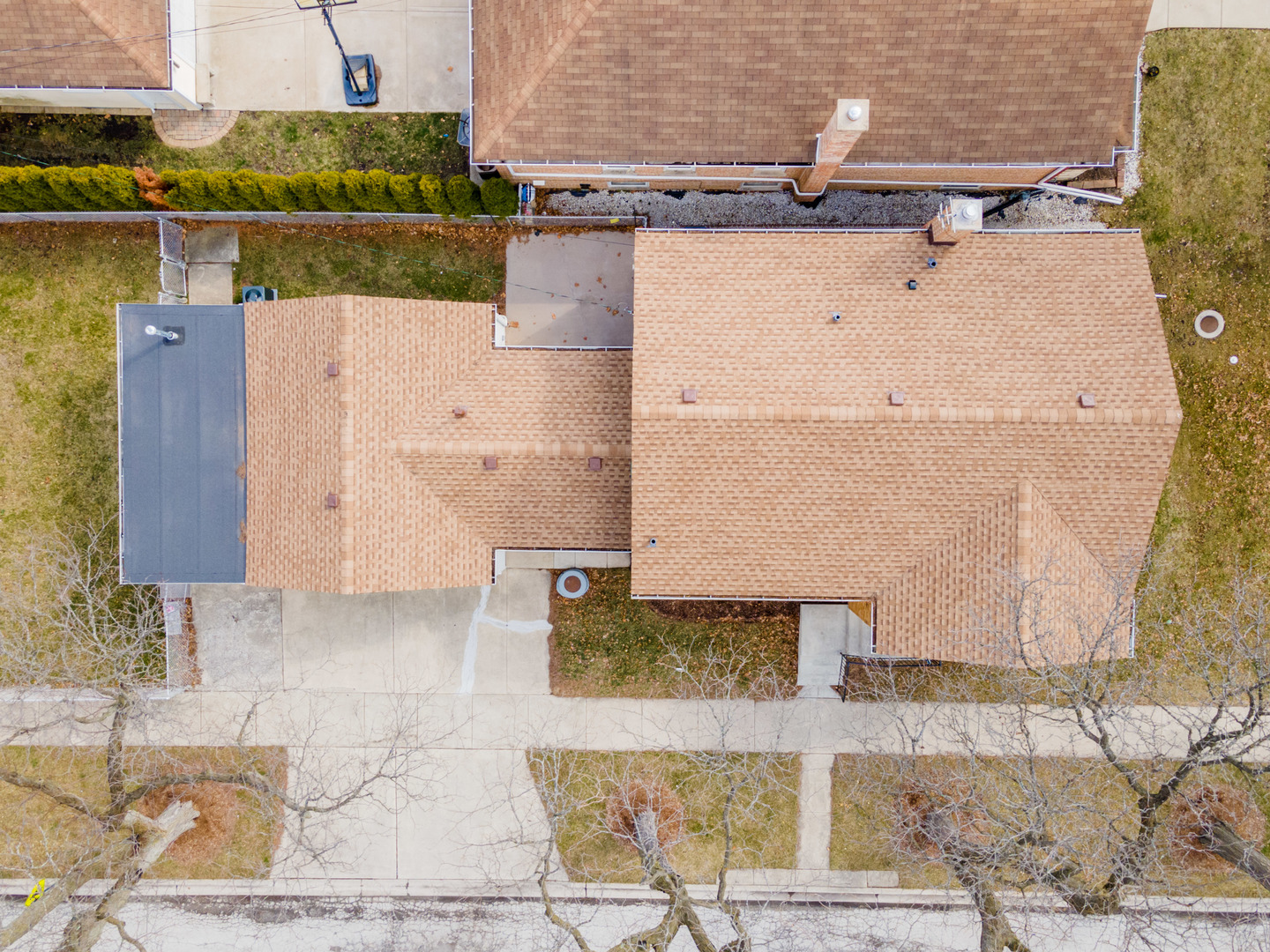 2335 14th Avenue North Riverside, IL 60546 - Photo 32 of 33 an aerial view of a house with a yard