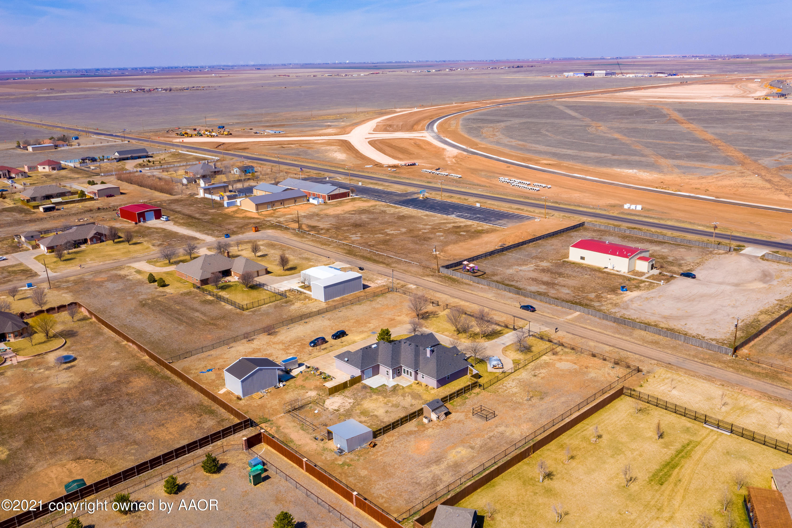 9601 Chatham Road Amarillo, TX 79119 - Photo 19 of 43 Back (aerial)-2
