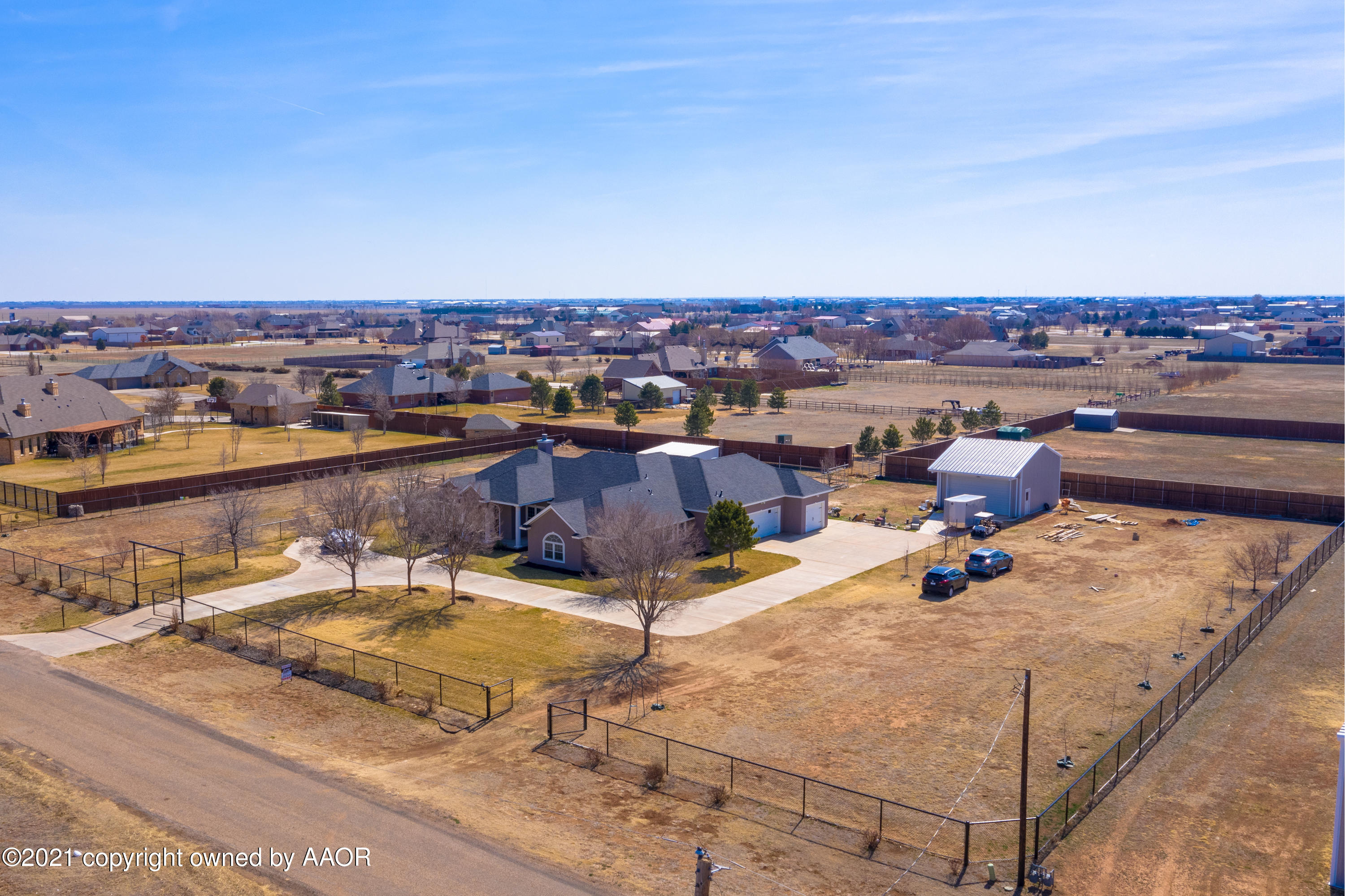 9601 Chatham Road Amarillo, TX 79119 - Photo 3 of 43 Front (aerial)-2