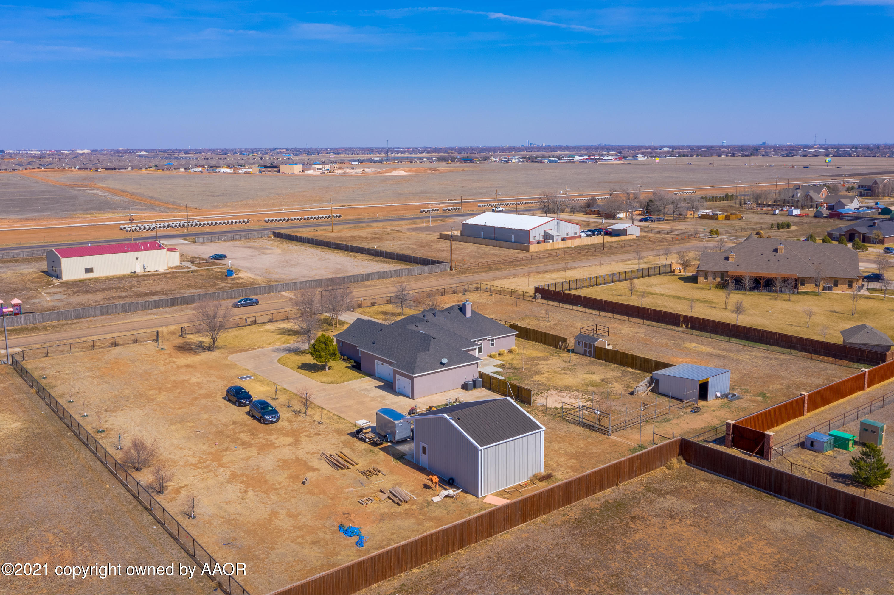 9601 Chatham Road Amarillo, TX 79119 - Photo 43 of 43 Back (aerial)-1