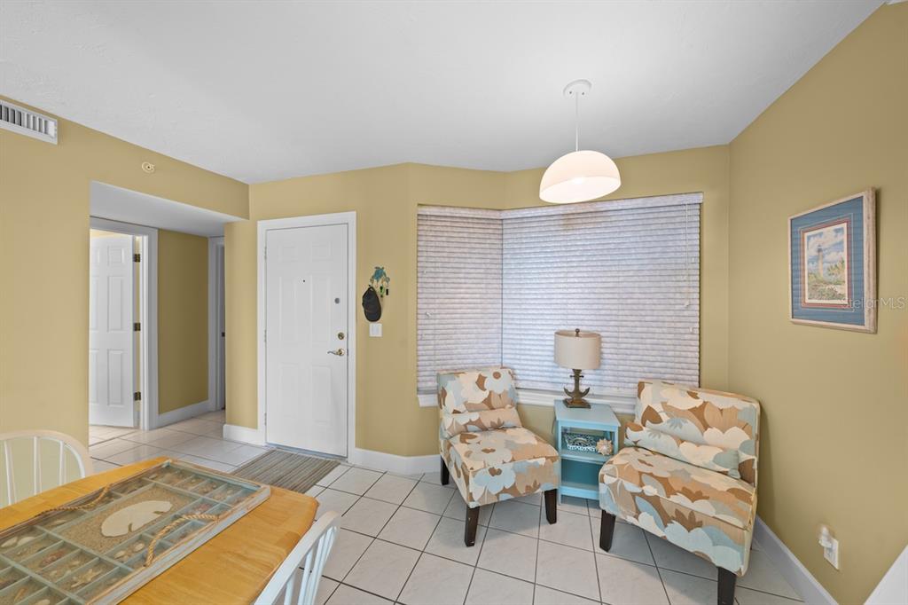 4575 South Atlantic Avenue, Unit 6209 Ponce Inlet, FL 32127 - Photo 17 of 53 a spacious bedroom with two beds and painted walls