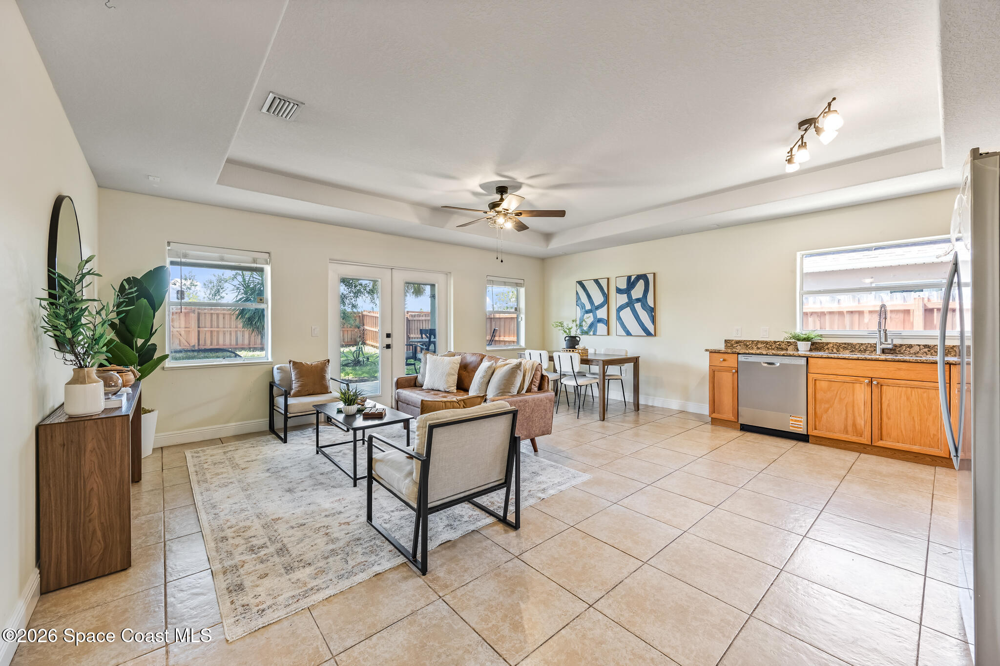 4231 Brantley Circle Rockledge, FL 32955 - Photo 13 of 28 Kitchen/Living
