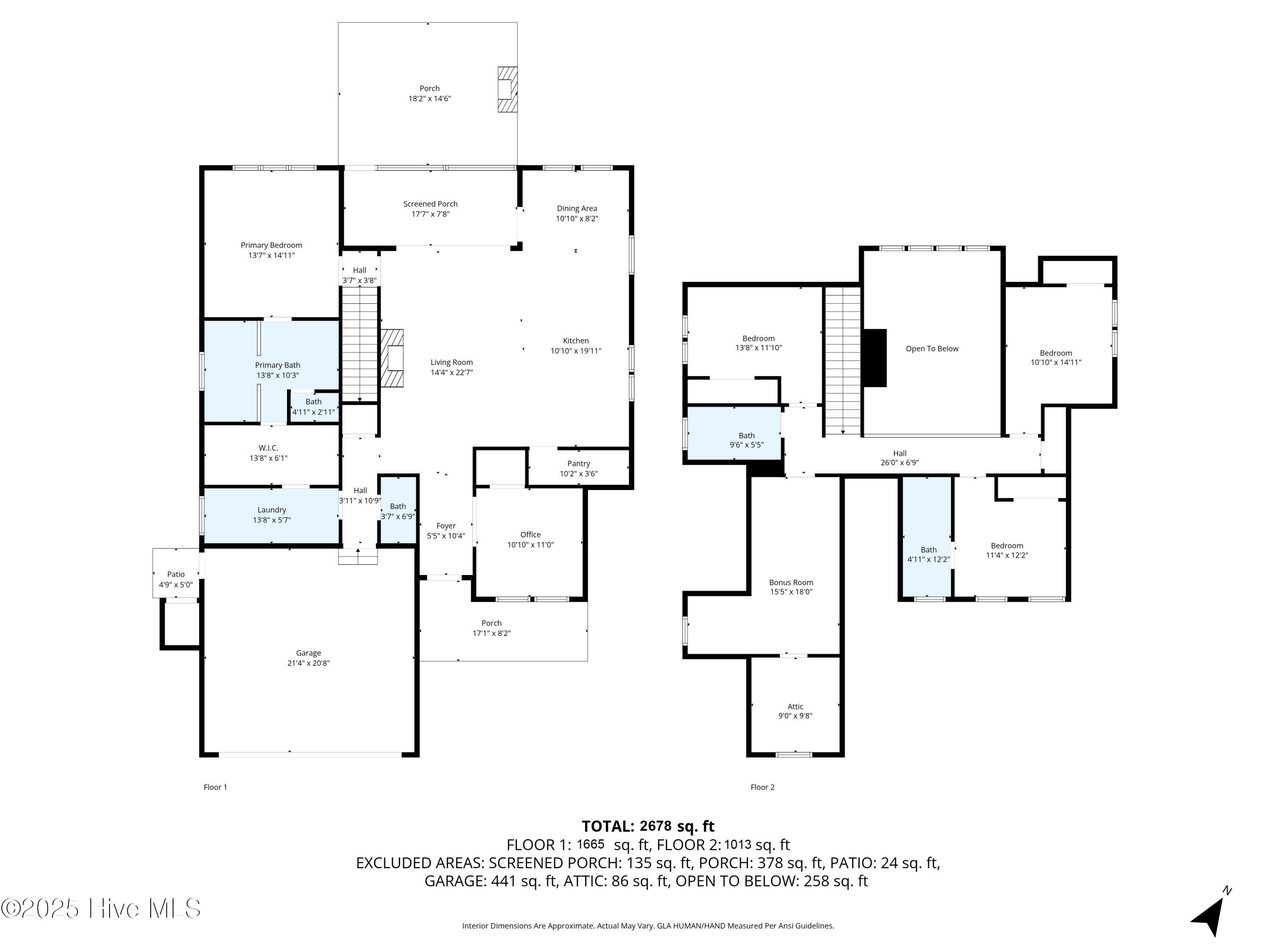 331 Spicer Lake Drive Holly Ridge, NC 28445 - Photo 46 of 83 all_floors_331_spicer_lake_holly_ridge_w