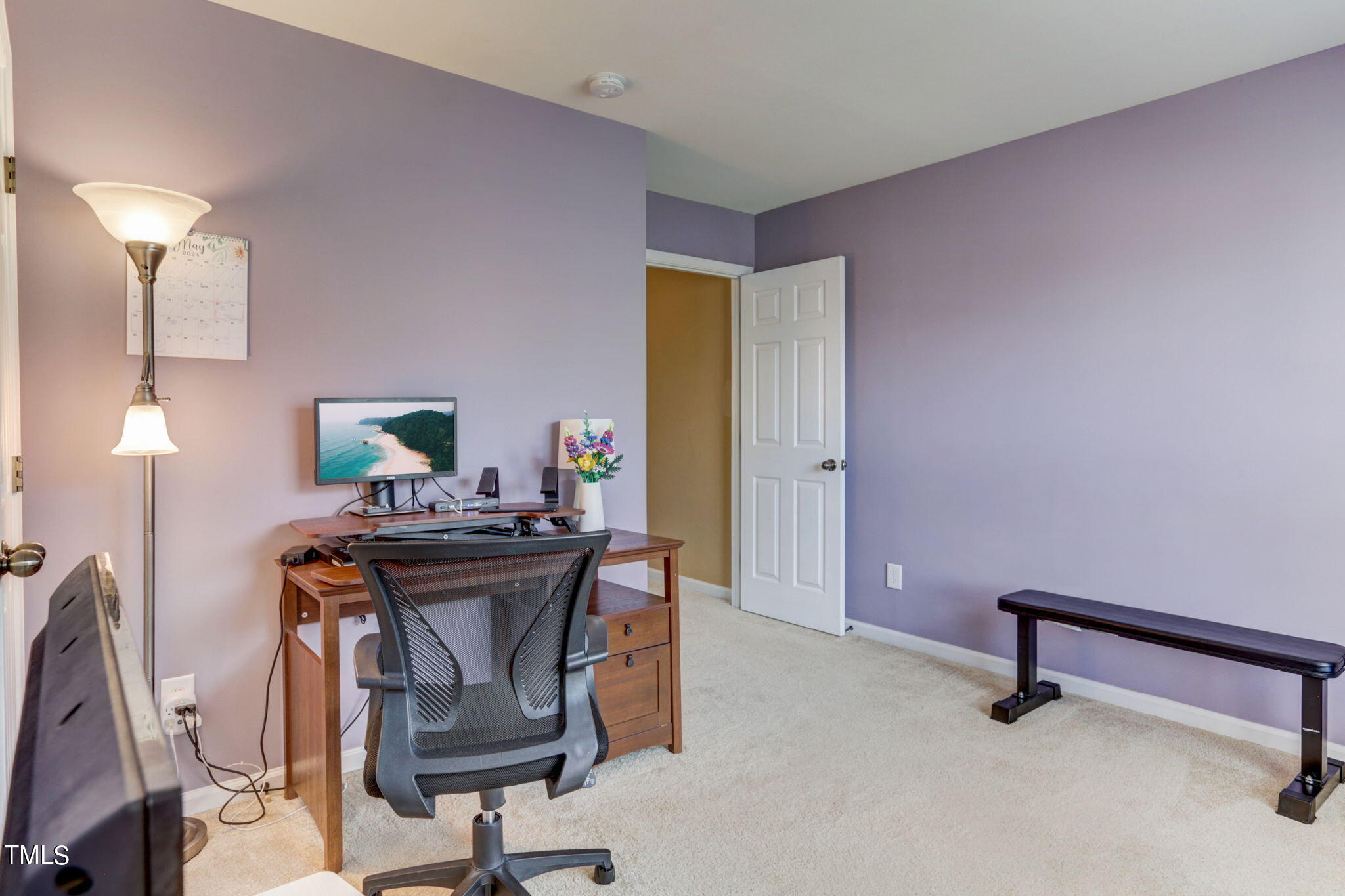 9802 Grettle Court Raleigh, NC 27617 - Photo 19 of 22 a view of a workspace with furniture