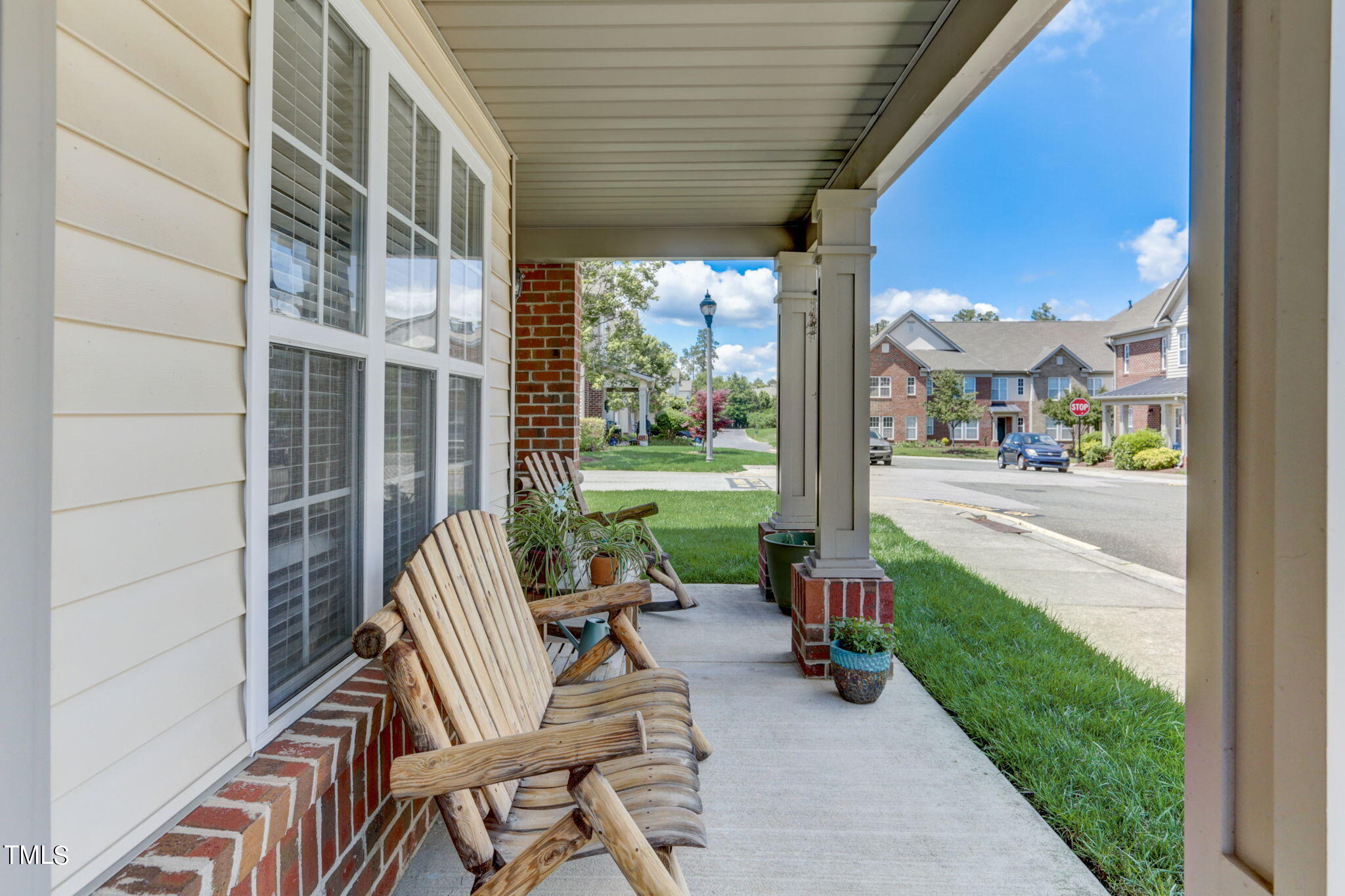 9802 Grettle Court Raleigh, NC 27617 - Photo 3 of 22 a view of porch with seating space