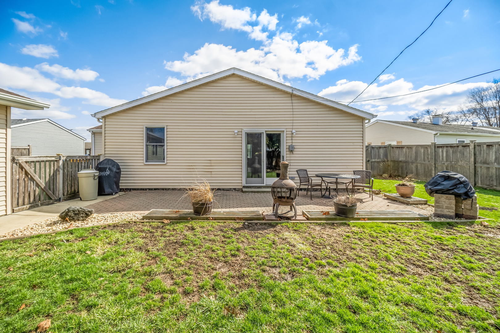 518 Amherst Avenue Romeoville, IL 60446 - Photo 23 of 23 a view of a house with backyard and sitting area