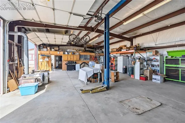 a view of storage and utility room