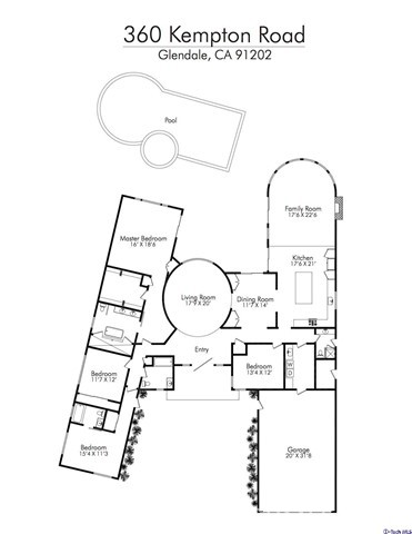 360 Kempton Road Glendale, CA 91202 - Photo 34 of 34 a picture of a rug with a white wall and a painting