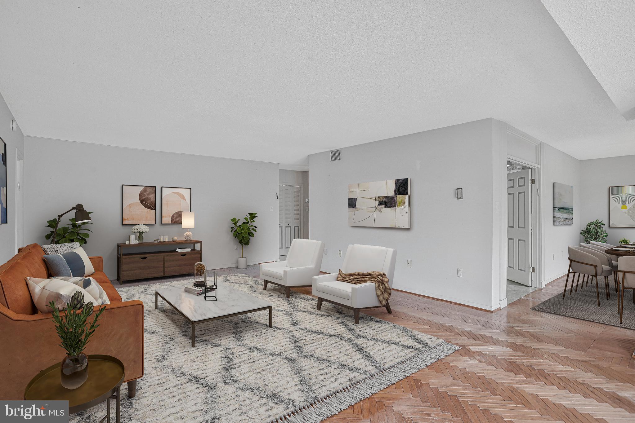 800 25th Street Northwest, Unit 502 Washington, DC 20037 - Photo 5 of 48 a living room with furniture and wooden floor
