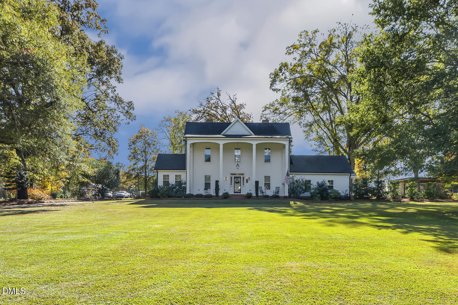 129 Kipling Road Fuquay-Varina, NC 27526 - Photo 3 of 58 a front view of house with yard and swimming pool
