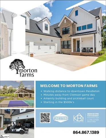 $605,500 | 104 Benjamin Boulevard, Pendleton, SC 29670