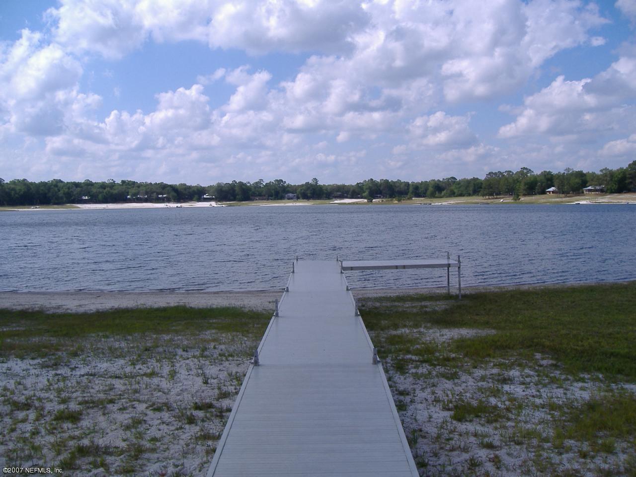 6490 Baker Road Keystone Heights, FL 32656 - Photo 5 of 6 Lake and dock