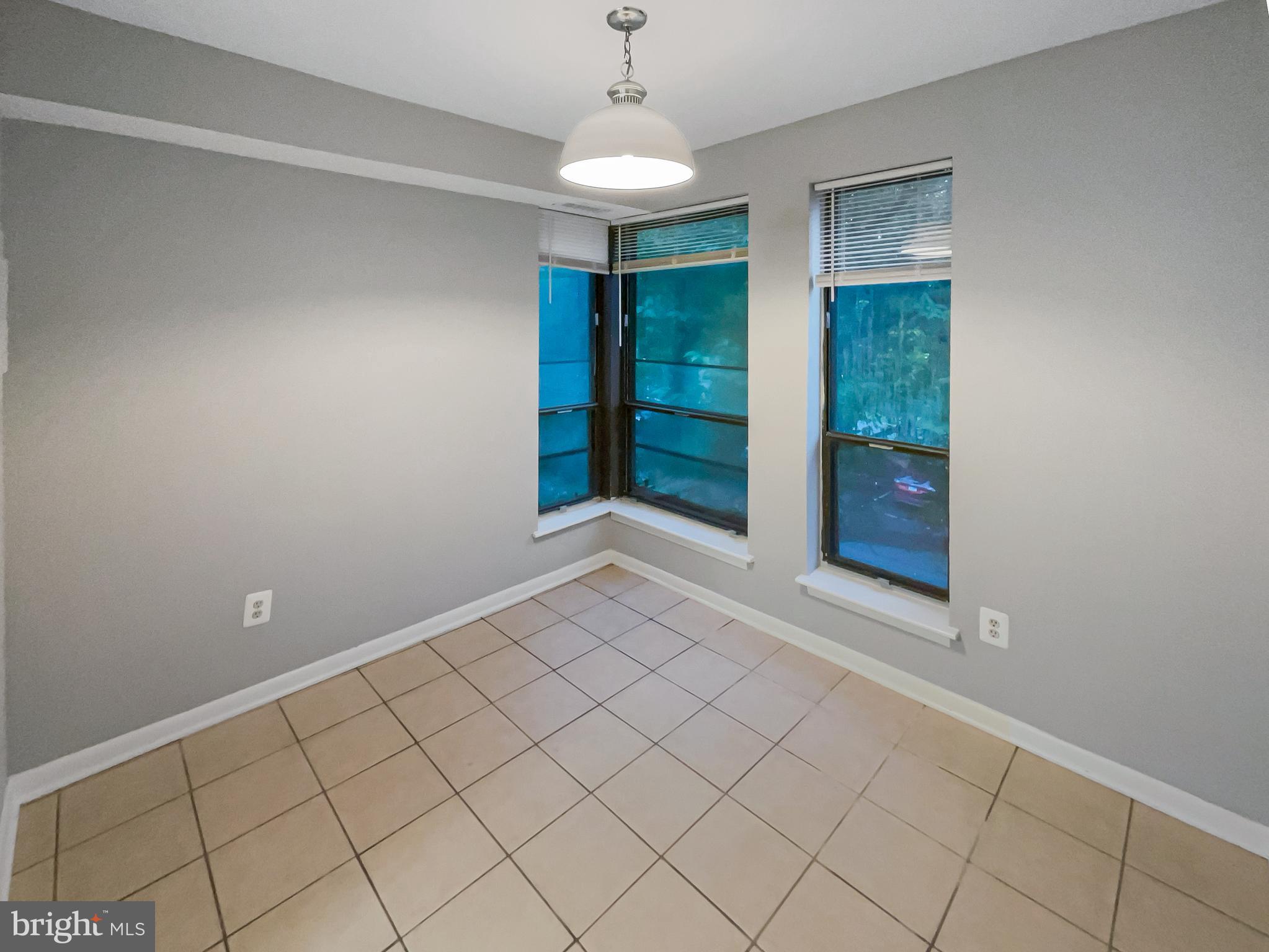 11204 Chestnut Grove Square, Unit 206 Reston, VA 20190 - Photo 3 of 18 a view of an empty room with window and chandelier fan