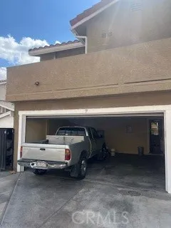 a car parked in garage