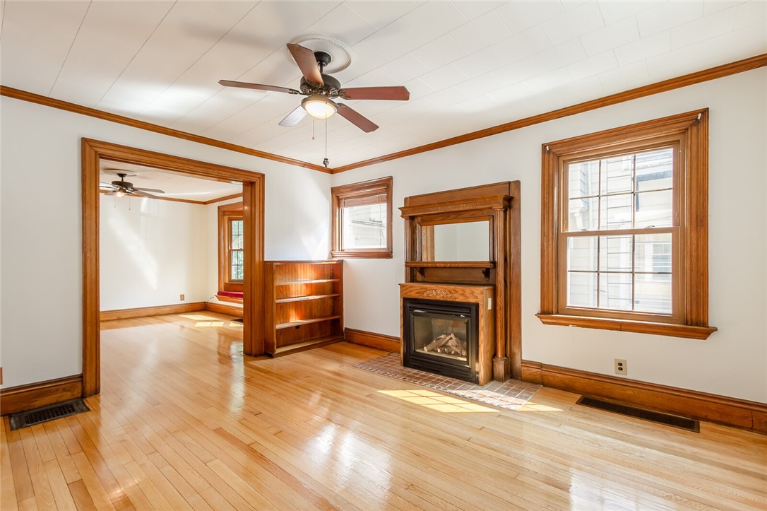 9 Menlo Place Rochester, NY 14620 - Photo 13 of 42 Living room opens to the dining room