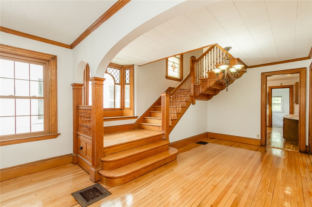 9 Menlo Place Rochester, NY 14620 - Photo 10 of 42 The woodwork is spectacular!