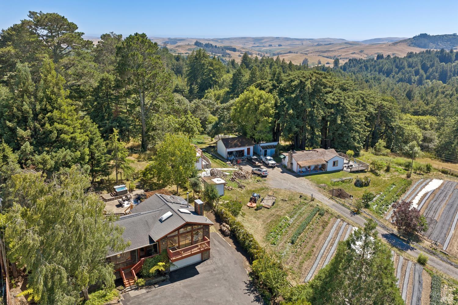 10931 Barnett Valley Road Sebastopol, CA 95472 - Photo 4 of 57 The organic Orchard Farm is next door on the right...