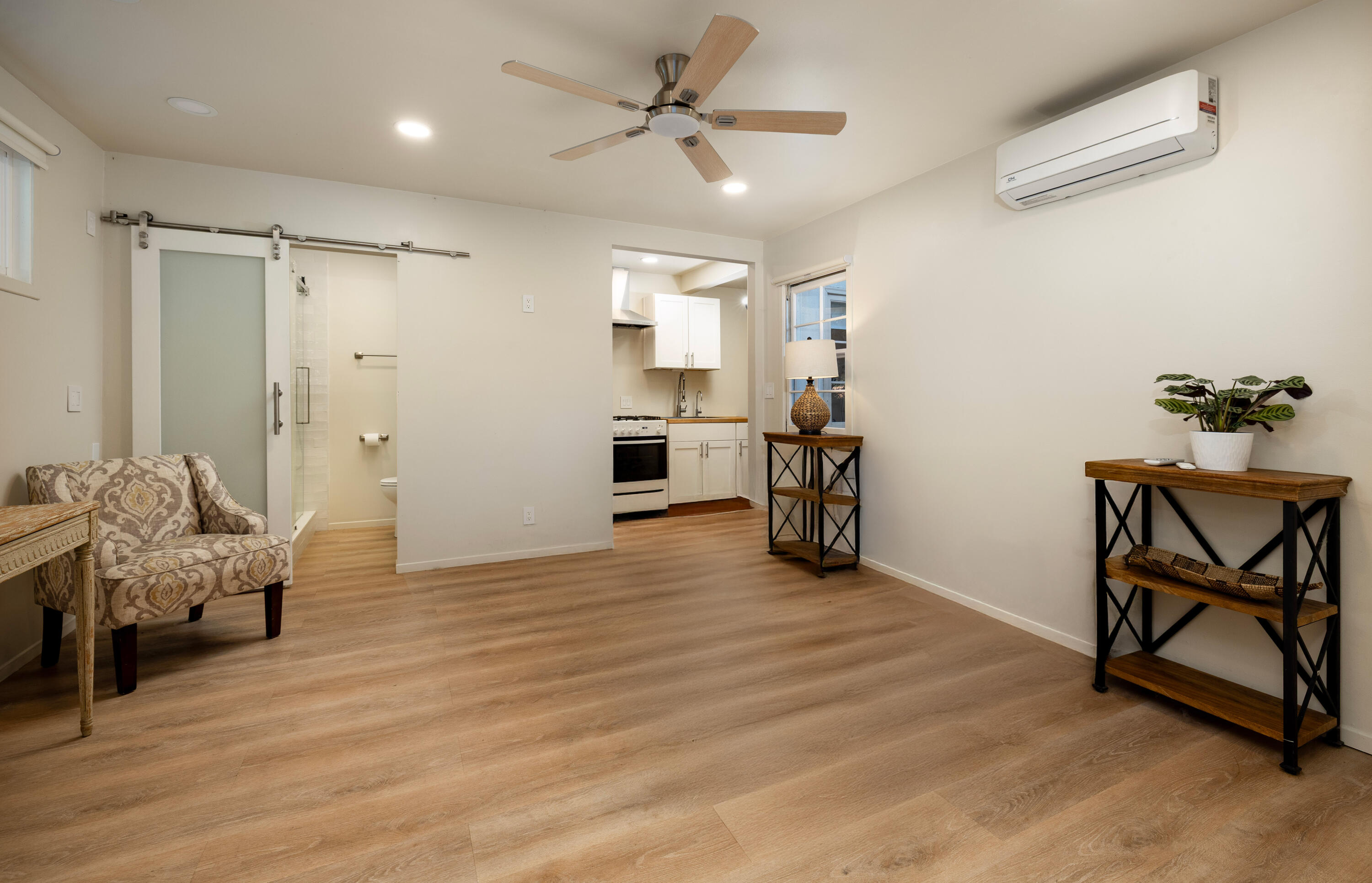 937 Arcady Road Montecito, CA 93108 - Photo 27 of 32 a view of a livingroom with furniture and a ceiling fan