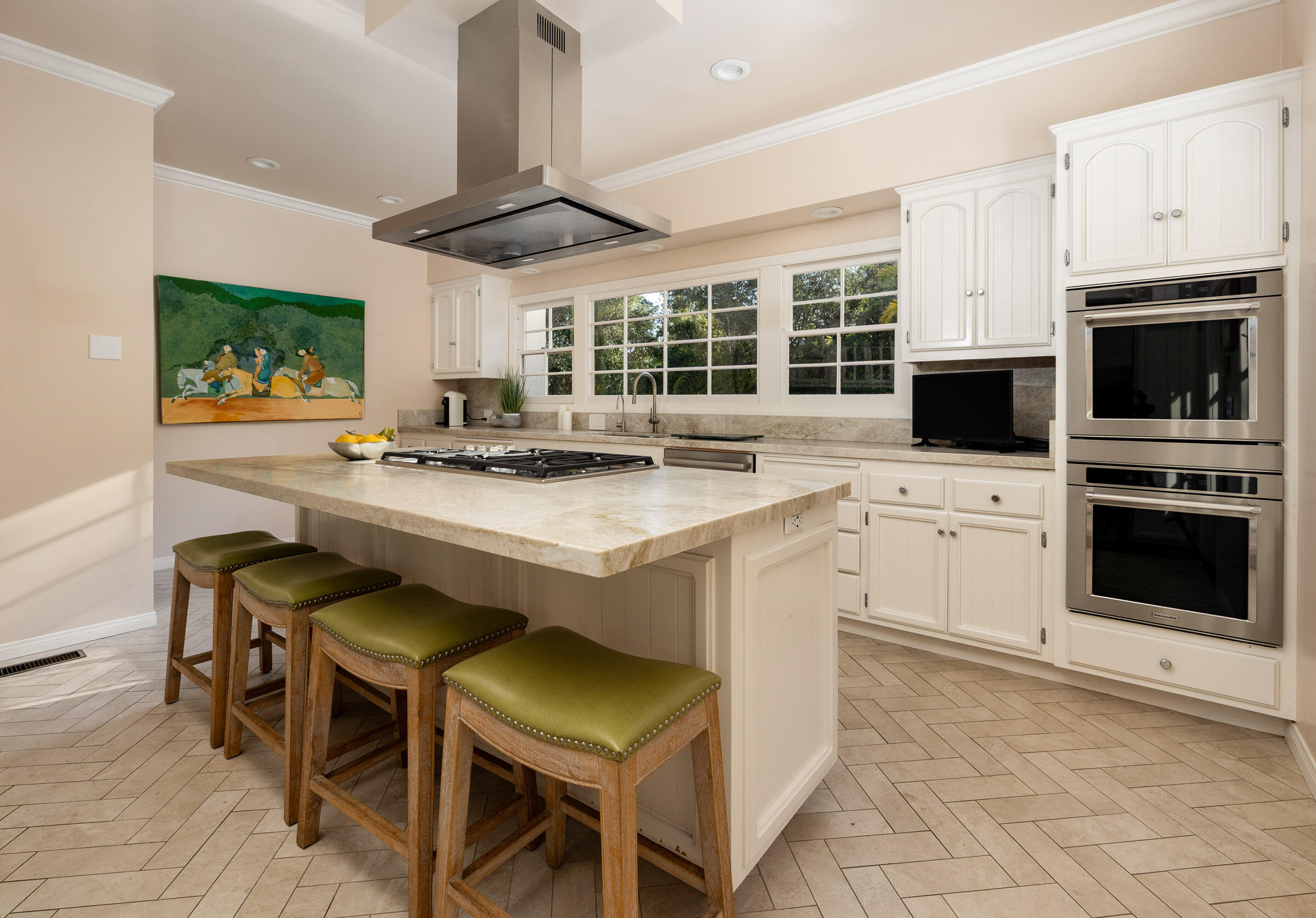 937 Arcady Road Montecito, CA 93108 - Photo 8 of 32 a kitchen with a sink cabinets and window