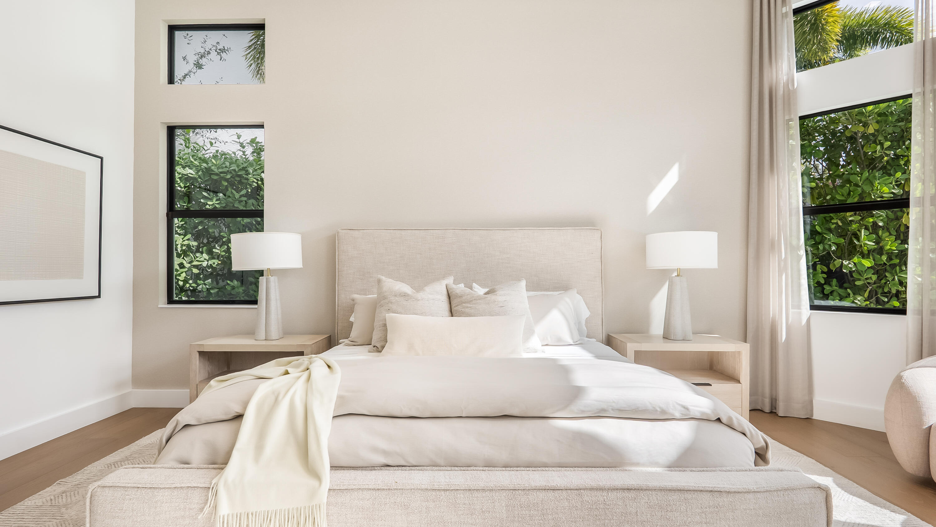 17400 Rosella Road Boca Raton, FL 33496 - Photo 25 of 102 a large white bed in a white room