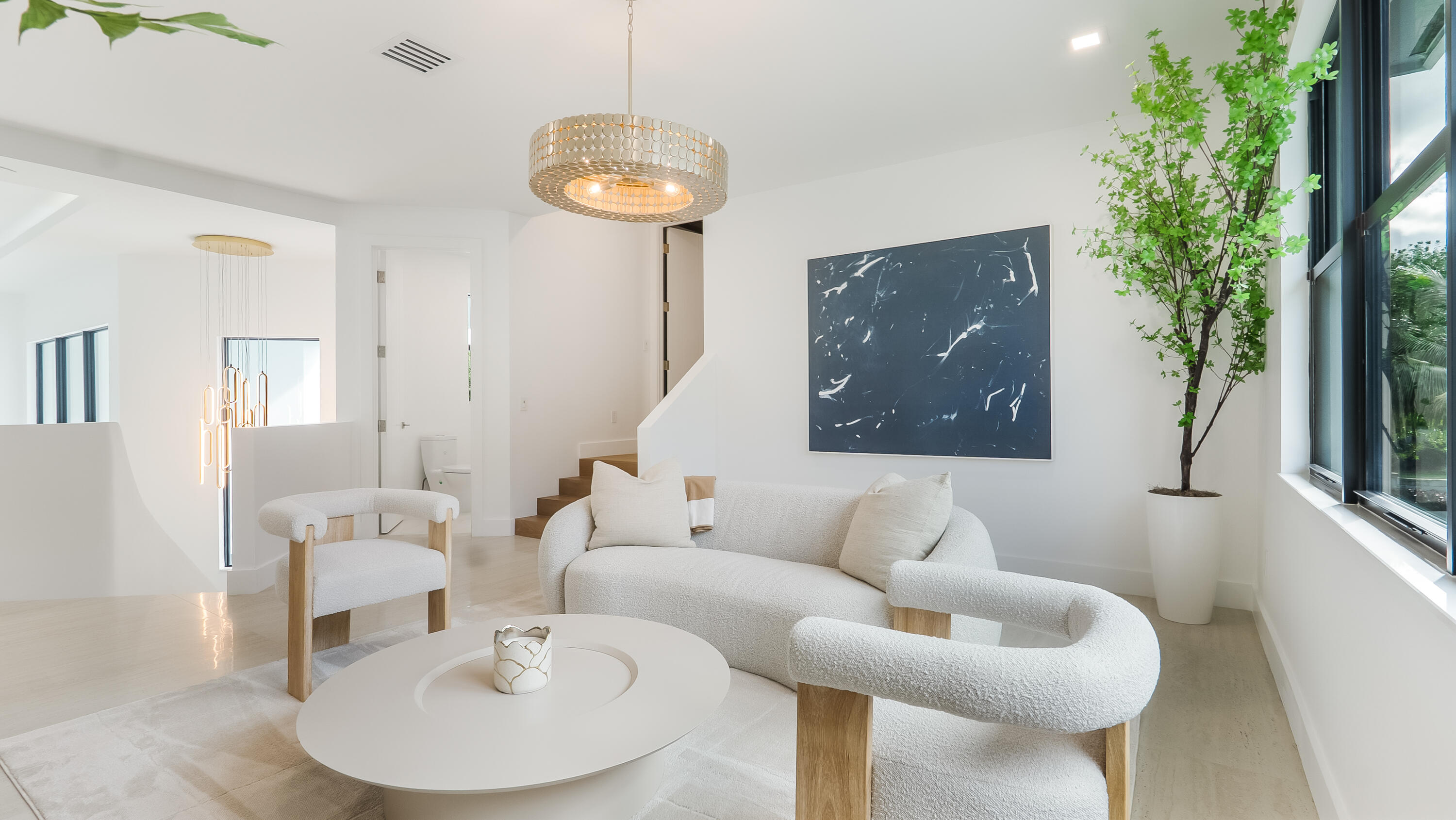 17400 Rosella Road Boca Raton, FL 33496 - Photo 59 of 102 a living room with furniture and a large window