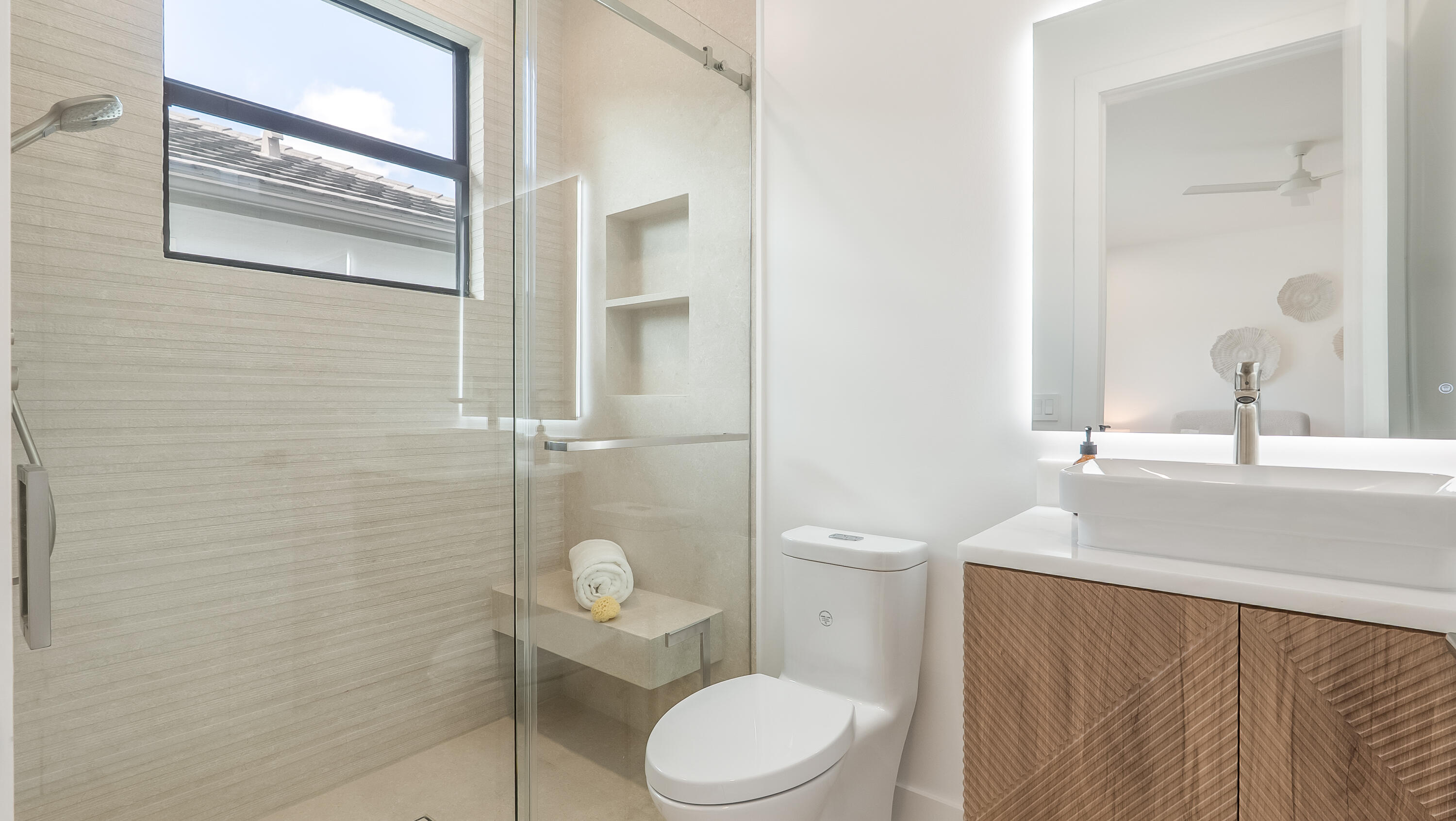 17400 Rosella Road Boca Raton, FL 33496 - Photo 74 of 102 a bathroom with a sink a toilet and shower